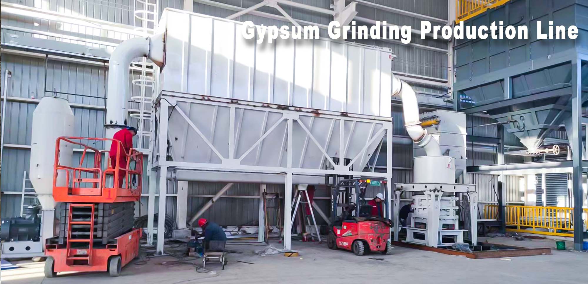 HGM Grinding Mill Reaches 3000Mesh Gypsum Powder