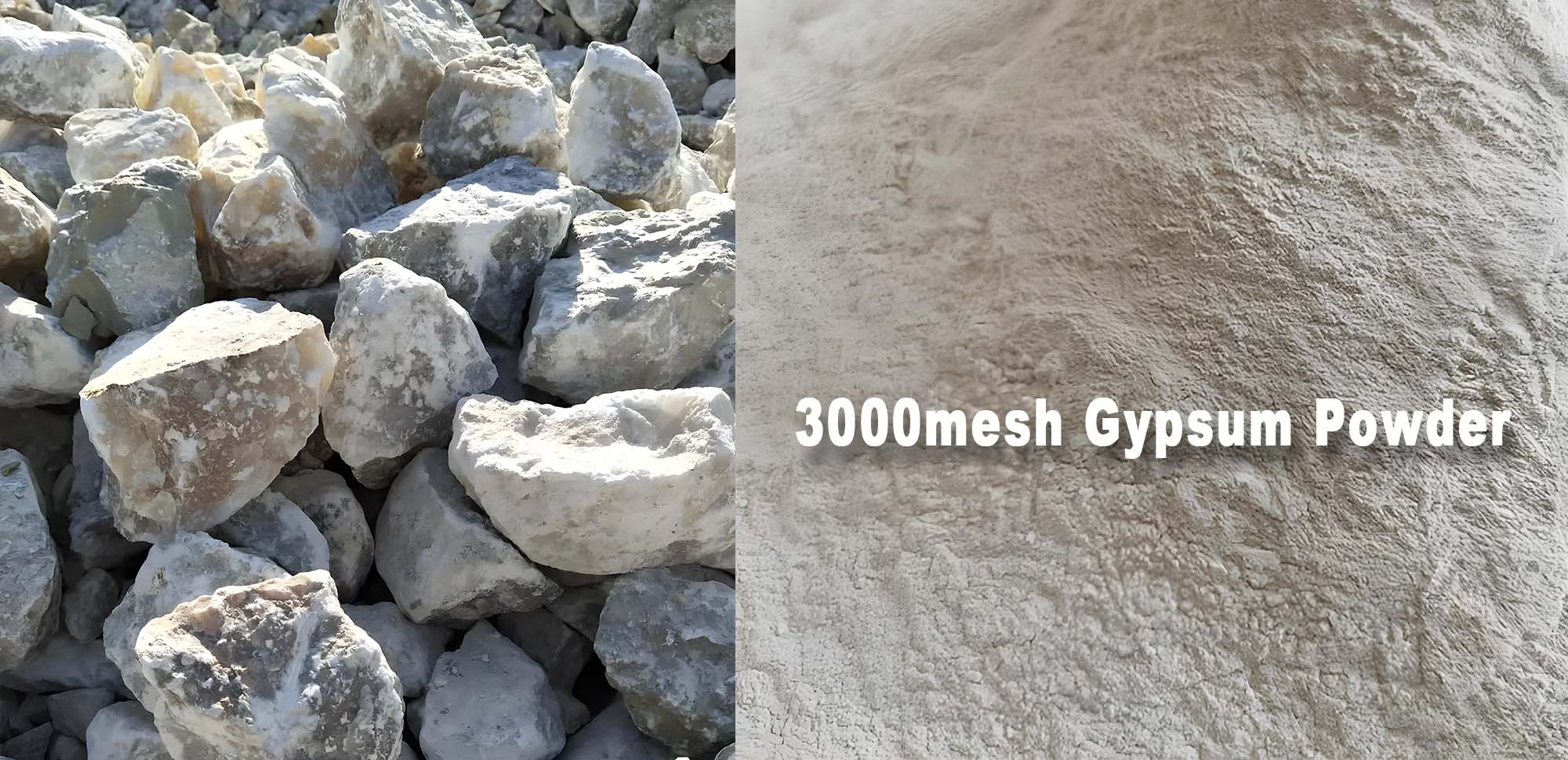 HGM Grinding Mill Reaches 3000Mesh Gypsum Powder