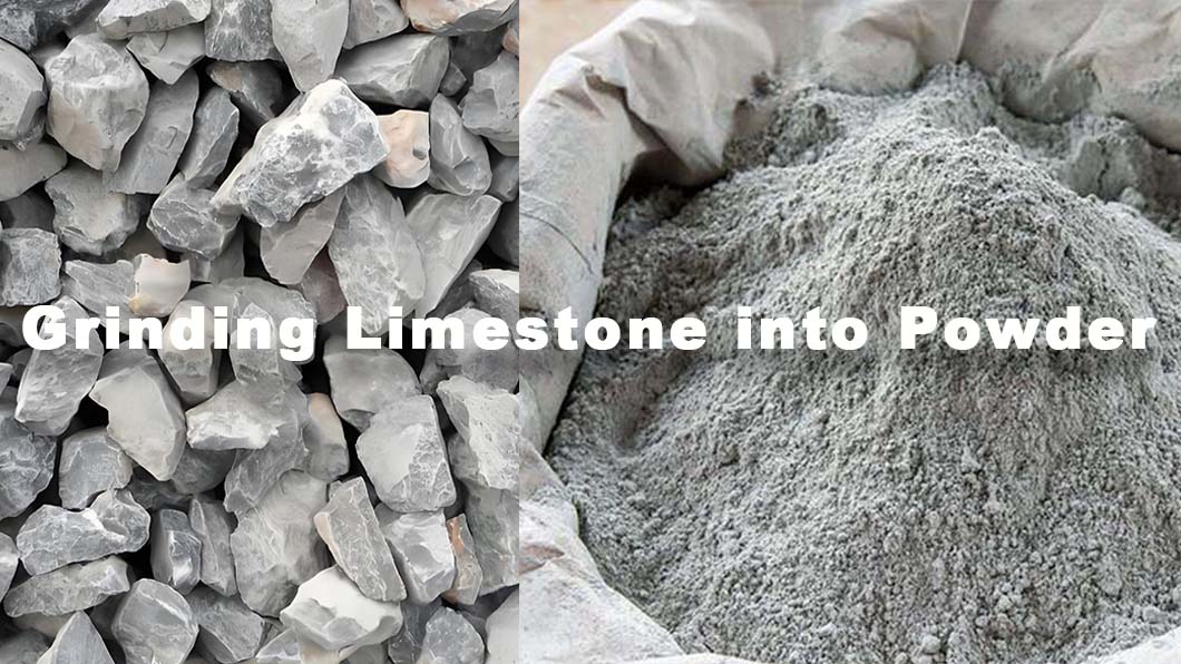 The Process of Grinding Limestone into Ultra Fine Powder.