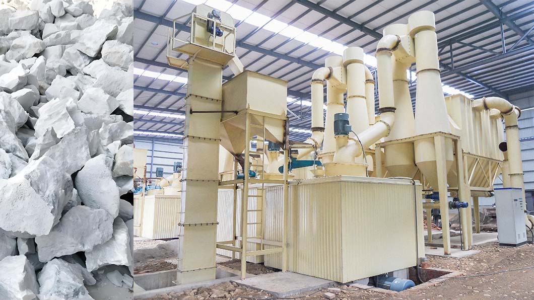 The Process of Grinding Limestone into Ultra Fine Powder.