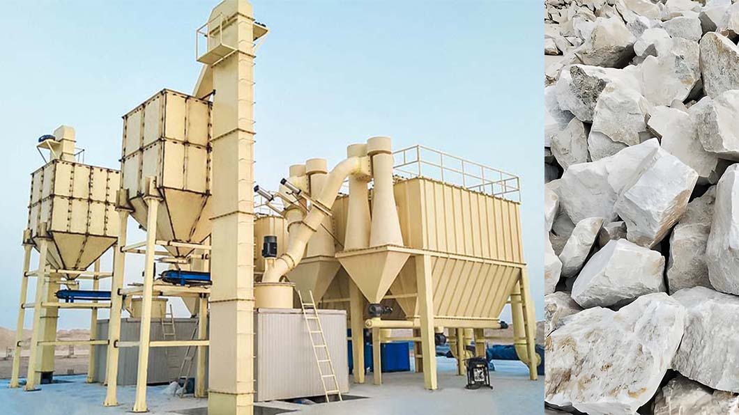 The Process of Grinding Limestone into Ultra Fine Powder.