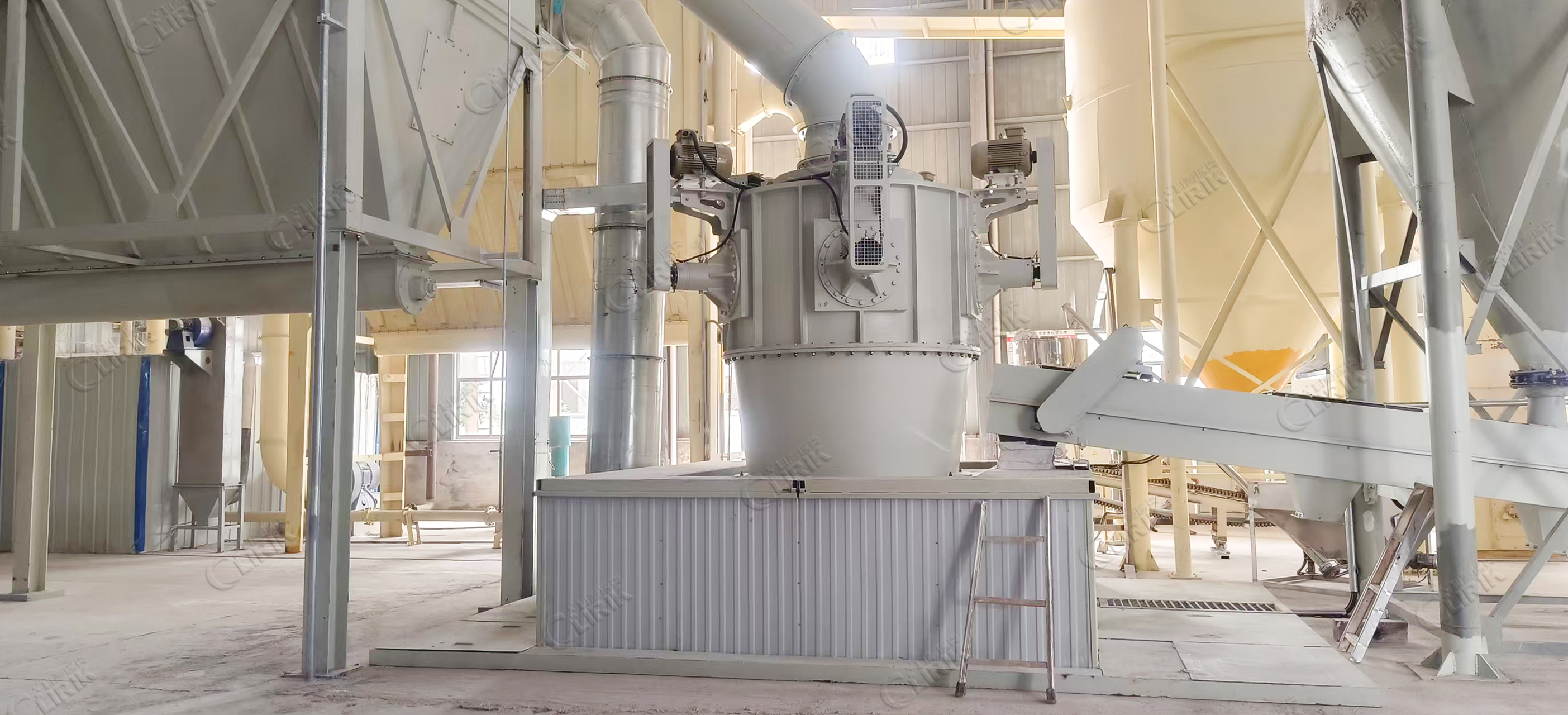 The Working Principle of HGM Ultrafine Grinding Mill
