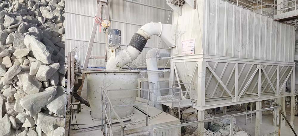 HGM Ultrafine Grinding Mill For Marble Powder