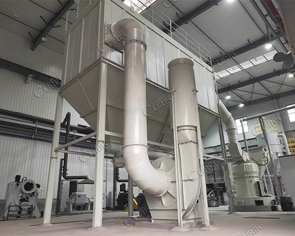 Grinding Process of Gypsum with HGM Powder Grinding Mill