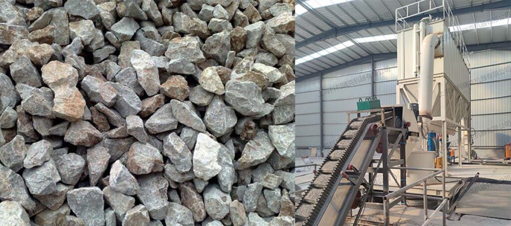 Grinding Limestone into 1000-Mesh Powder Using HGM Mill